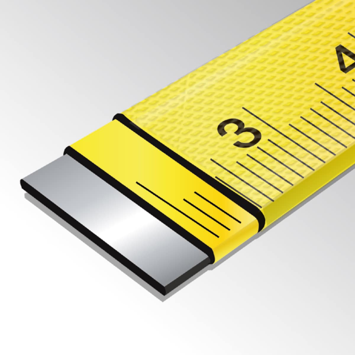 Komelon Long Steel tape structure