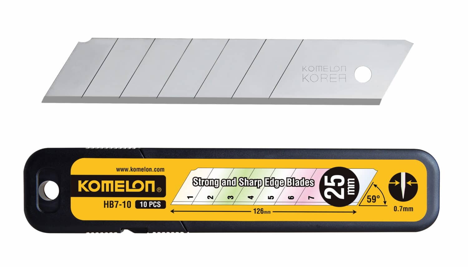 HB7-10 Original Komelon cut-off replacement blades