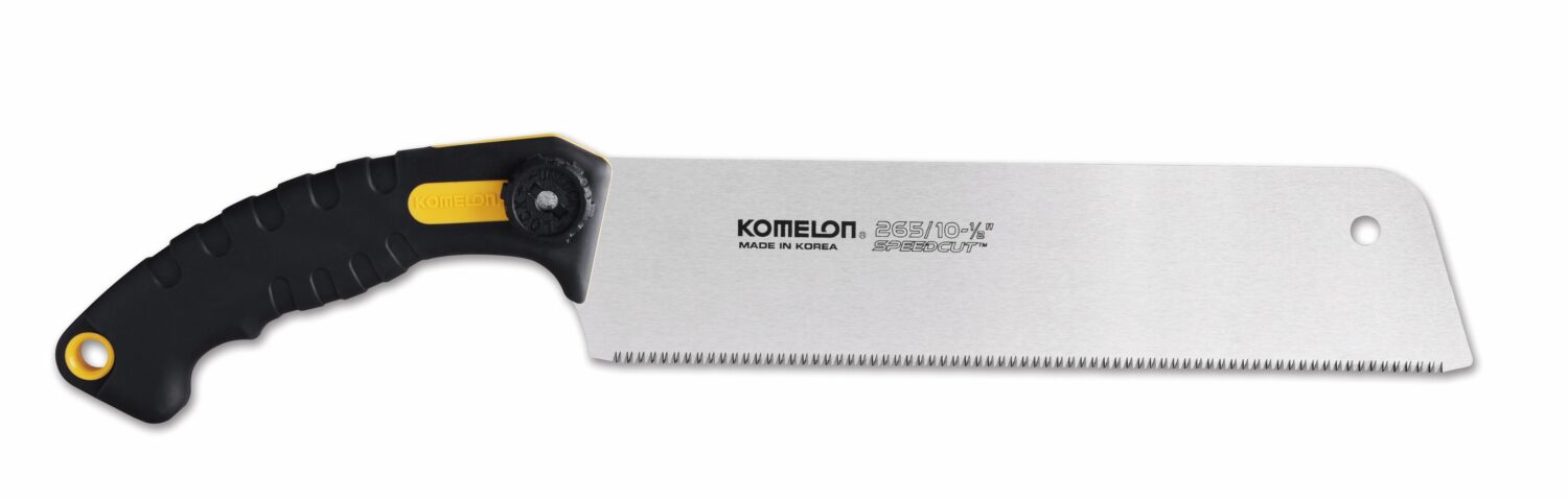 Komelon Carpenter Saw Komelon Carpenter Saw. Pull style. Thin blade design for precise cutting.