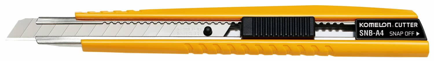SNB-A4F Komelon Cutter Knive with Auto Lock (snap-off knive)